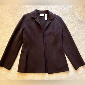 Brown, wool, women’s Liz Claiborne blazer! 🤎